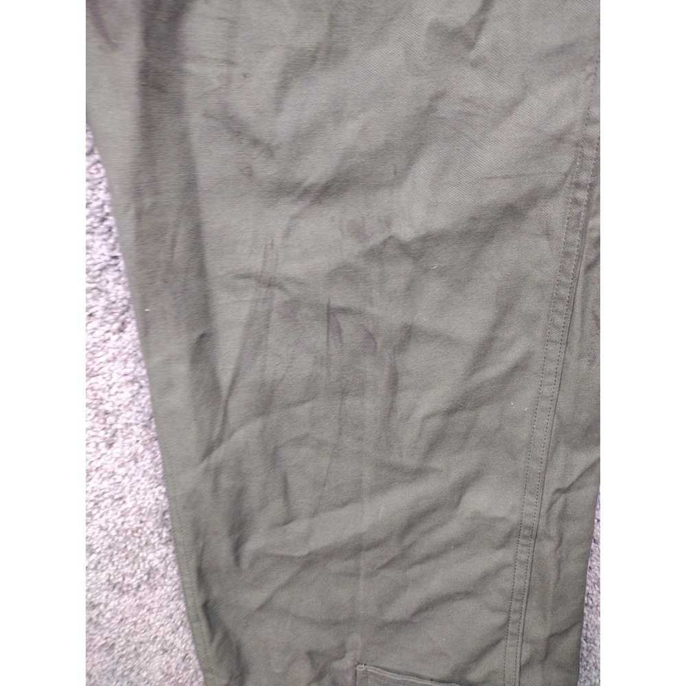 Caribbean Needle Point Coveralls Mens Medium Green Military Uniform VTG USAF - Picture 6 of 16